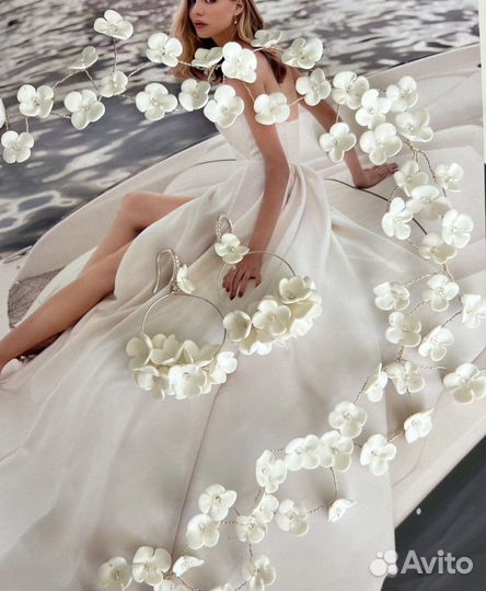 Продаю свадебное украшение и серьги