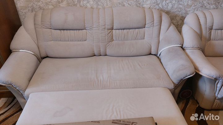 Диван + кресло