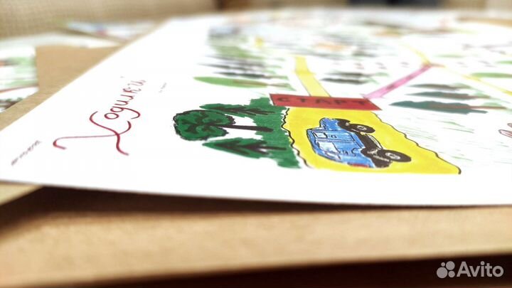 Настольная игра новая ходилка