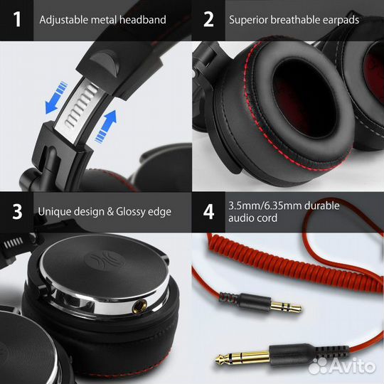 Проводные наушники OneOdio Pro -50