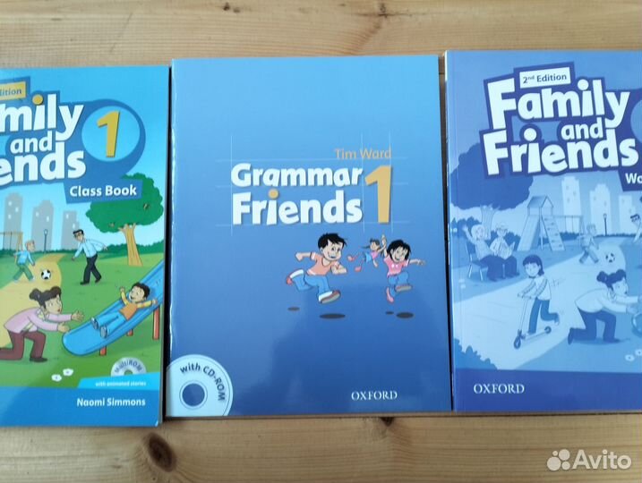 Family and Friends 1 (2nd edition) Class Book + Wo
