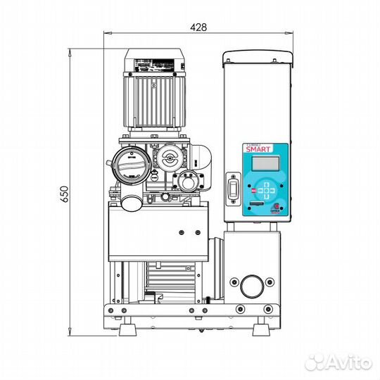 Turbo-Smart A - стоматологический аспиратор для вл