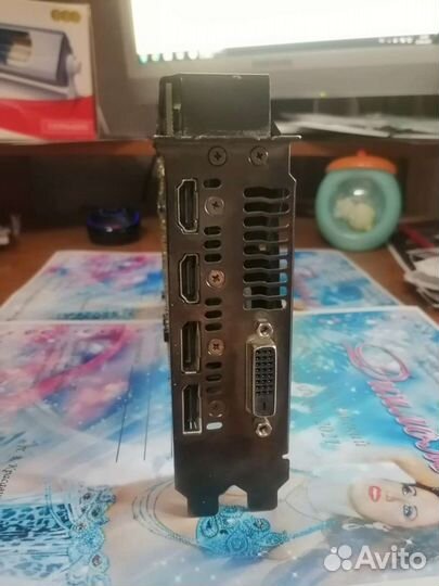 Видеокарта RX 580 4gb dual OC не рабочая