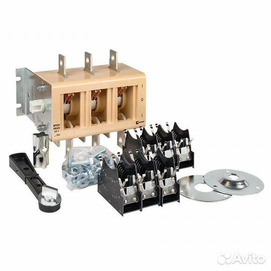 Выключатель-разъединитель вр32У-37B71250 400А 2 напр. с дугогасит. камерами съемная лев./прав. рукоя