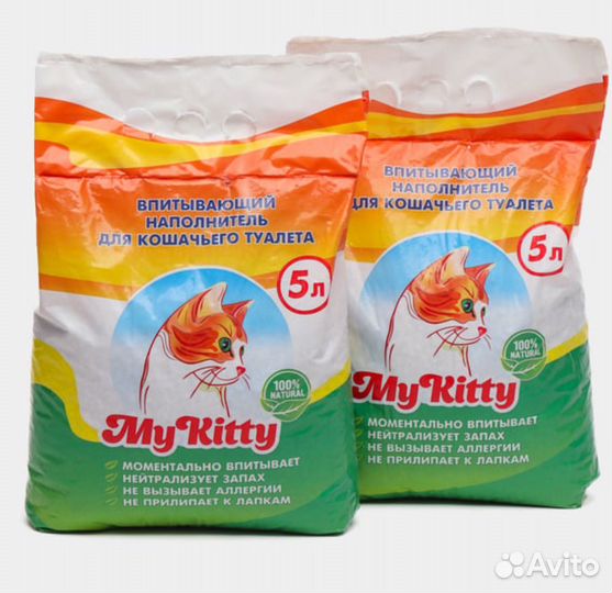 Наполнитель для кошачьего туалета 