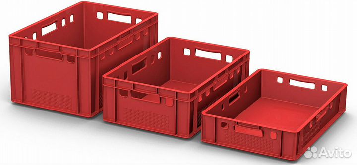 Ящики пластмассовые универсальные