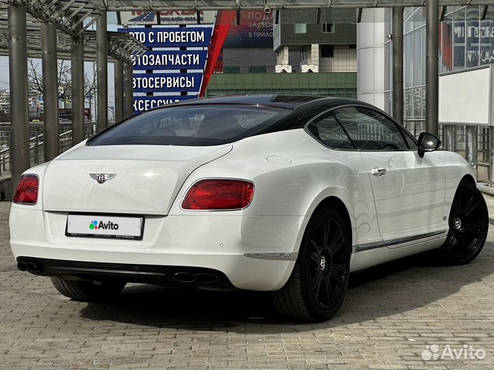 Bentley Continental GT 4.0 AT, 2015, 60 000 км