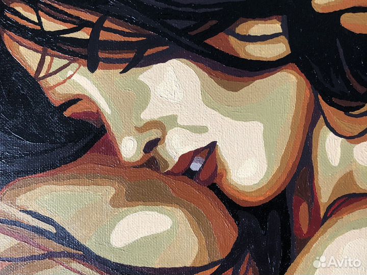 Готовая картина по номерам