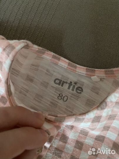 Платье/меховая жилетка 80 р/ платье 74 р