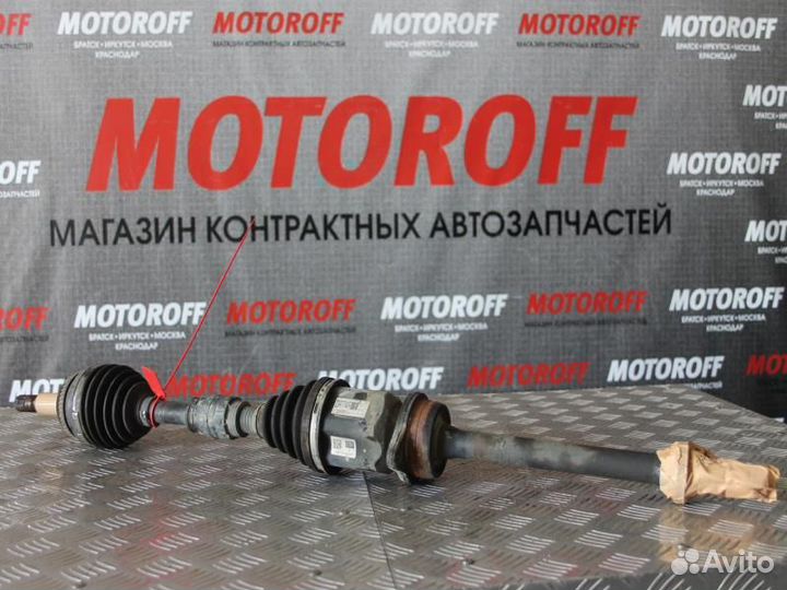 Привод правый Тойота Вокси/Ноах 1AZ AZR60 A А087