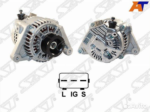 Генератор toyota corolla fielder