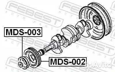 Шкив коленвала MDS002 Febest