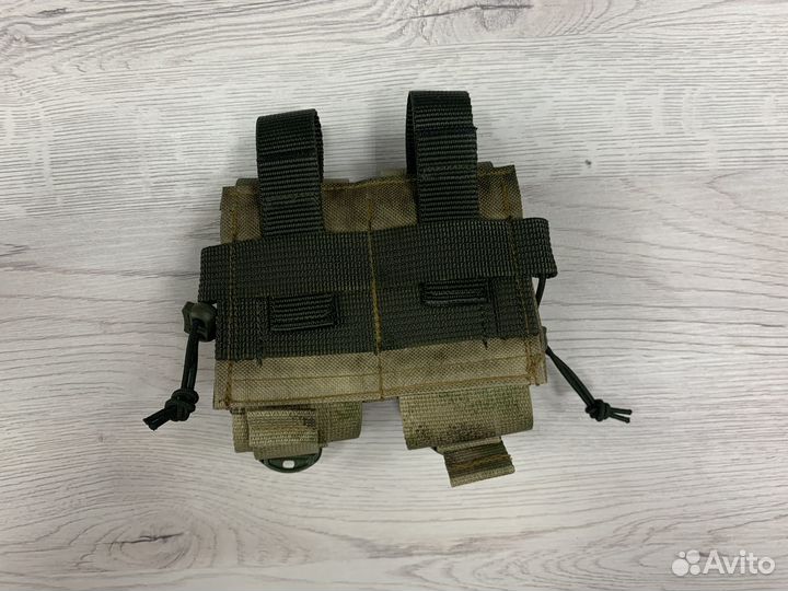 Подсумок для двух гранат на фастексе, мох