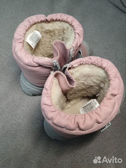 Зимние сапоги детские для девочек Bartek 24/25
