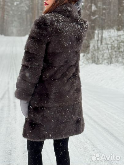 Шуба норковая