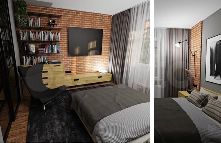 1-к. квартира, 36,4 м², 6/12 эт.