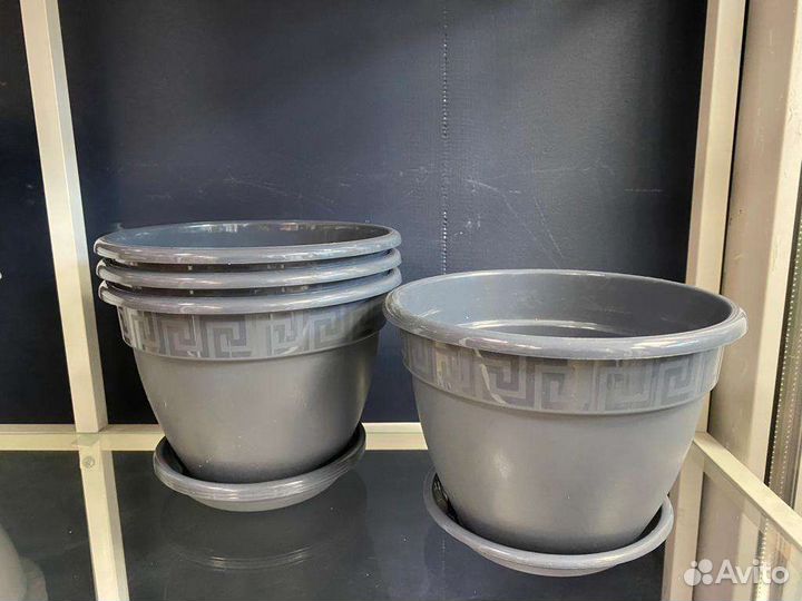 Горшки, кашпо, грунт для цветов. yana flor