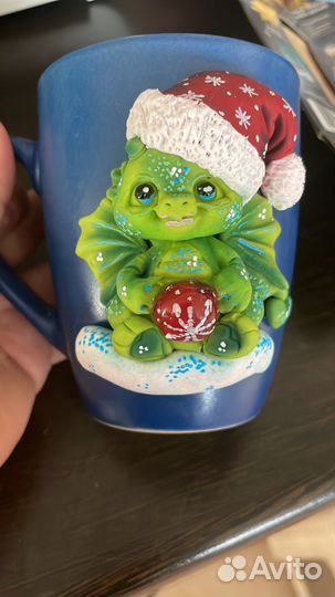 Кружка с драконом