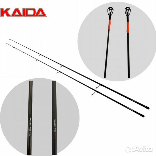 Спиннинг kaida paladin, тест 3-15g\4-21g, 2,4m