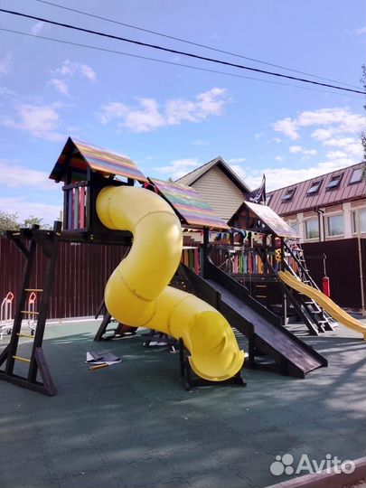 Детский уличный спортивный комплекс для дачи