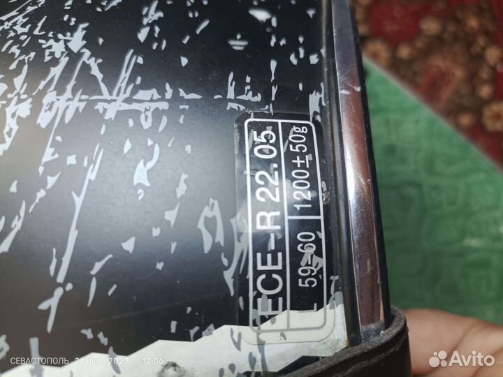 Мотошлем открытый