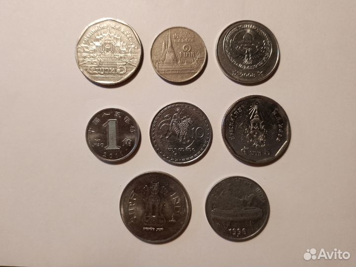 Монеты Тайвань, Индия