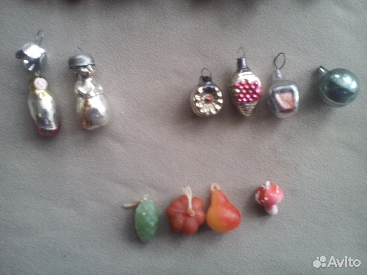 Игрушки елочные СССР