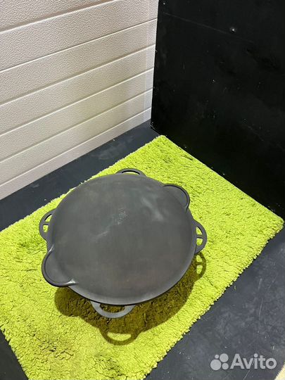 Казан чугунный с крышкой-садж 12л. Ситон