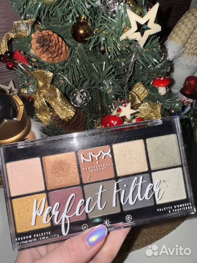 Палетка теней для век Nyx perfect filter