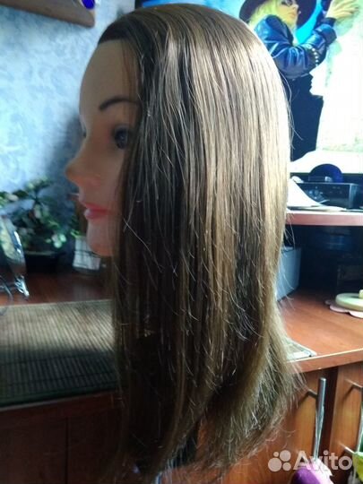 Манекен из натуральных волос