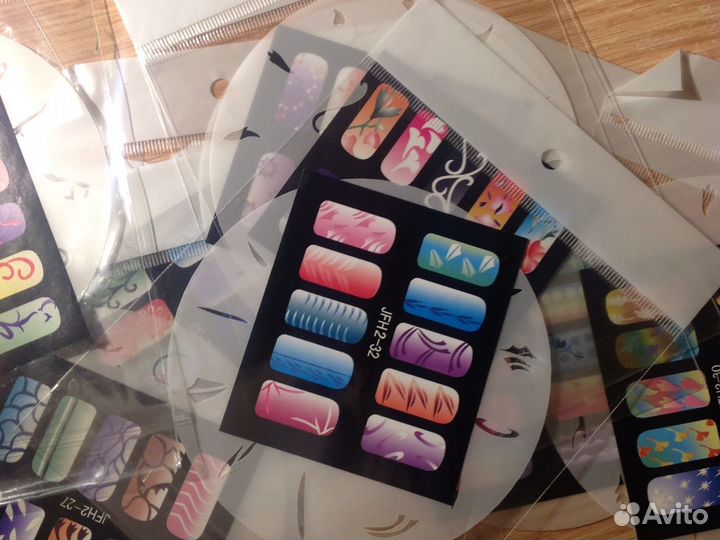 Трафареты для дизайна ногтей