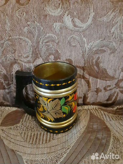 Кружка деревянная.ссср