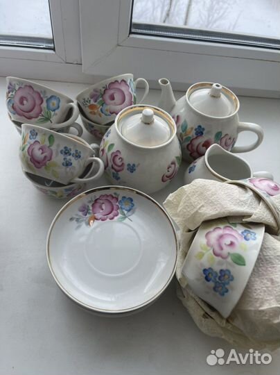 Чайный серфиз на 12 персон (Песочное)