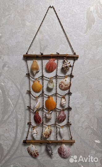 Подвеска с ракушками, б/у