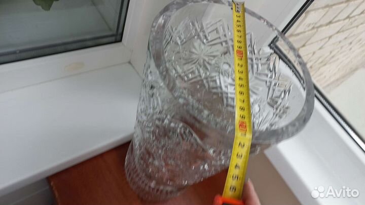 Ваза хрустальная большая СССР