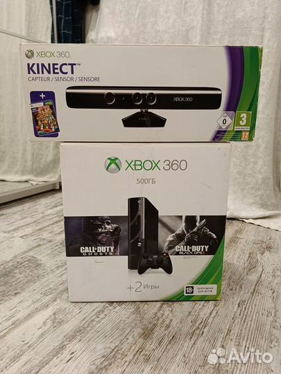 Xbox 360E 320Gb Kinect FreeBoot 54 Игры Джой