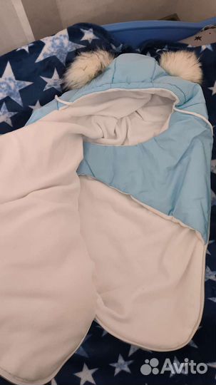 Конверт на выписку зимний