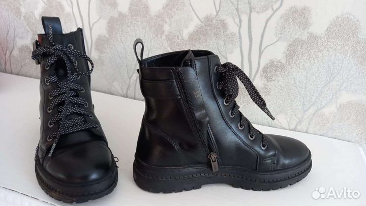 Ботинки на дев. (нат.к.) осень, 35 р