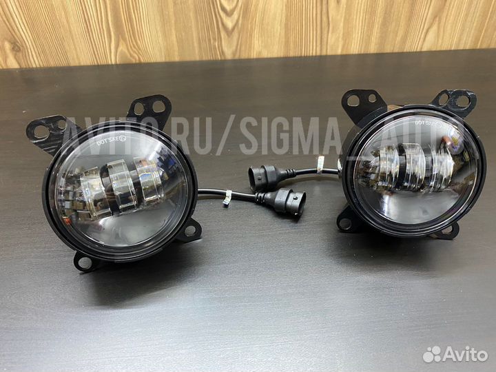 Диодные туманки даф LED птф DAF XF 105