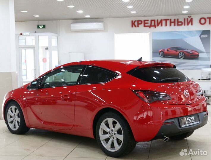Opel Astra GTC 1.4 AT, 2013, 113 000 км