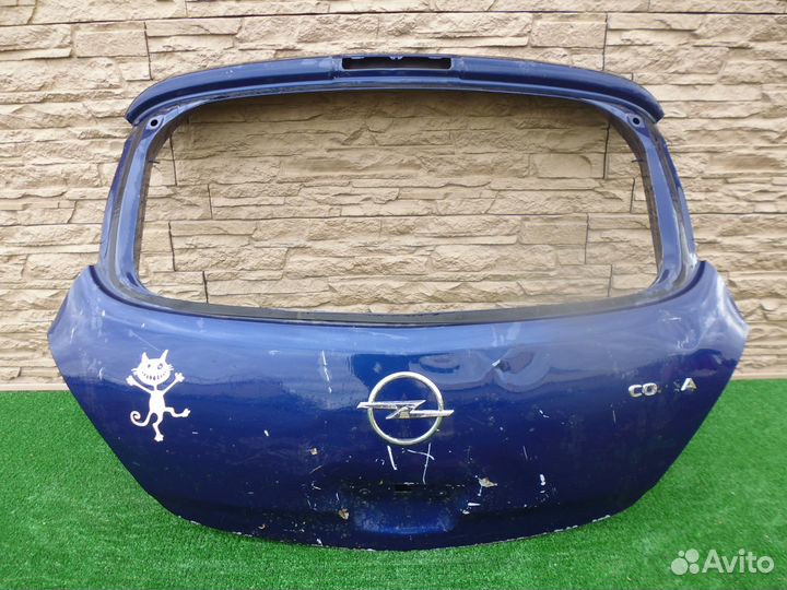 Крышка багажника Опель Корса Д до рест с 2006-2010