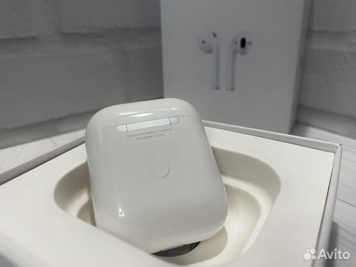 Беспроводные наушники apple airpods 2