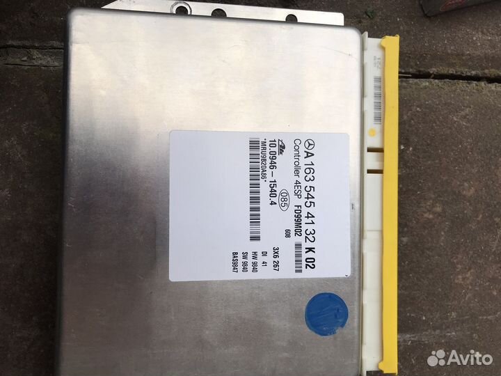 Электронный блок управления mercedes