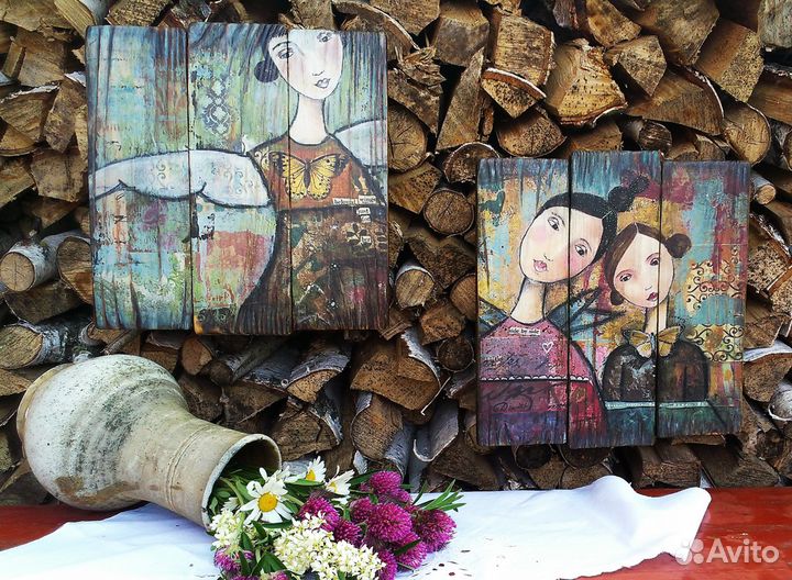 Набор из 2-х панно