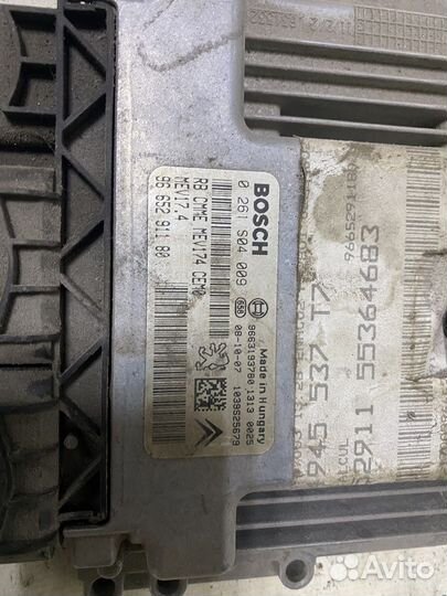 Эбу (блок управления двигателем) Peugeot 308(Ep6)