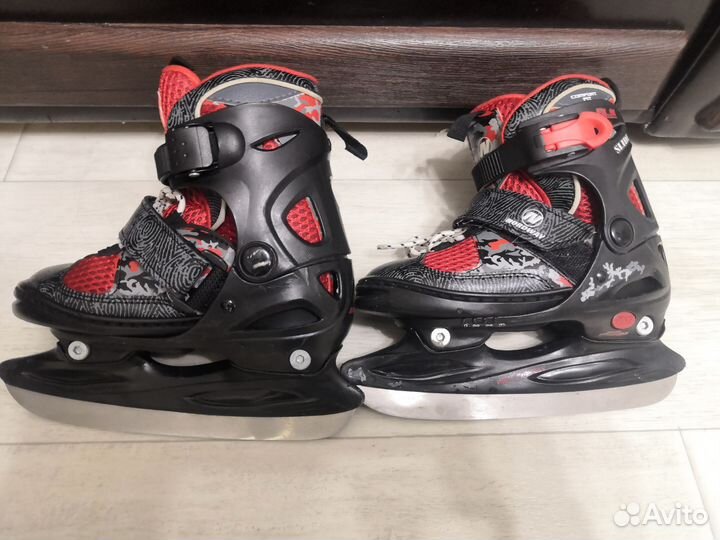 Коньки детские раздвижные 27 30