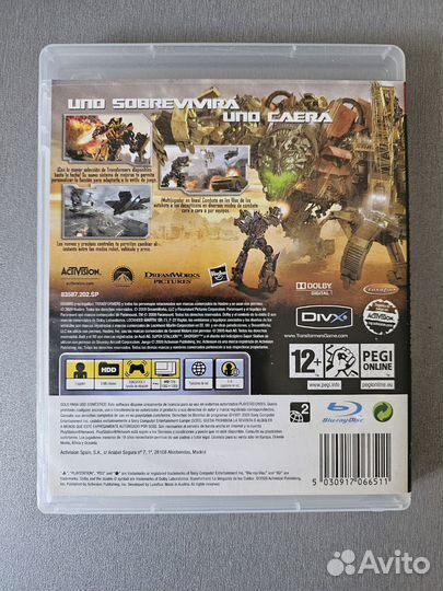 Transformers ps3