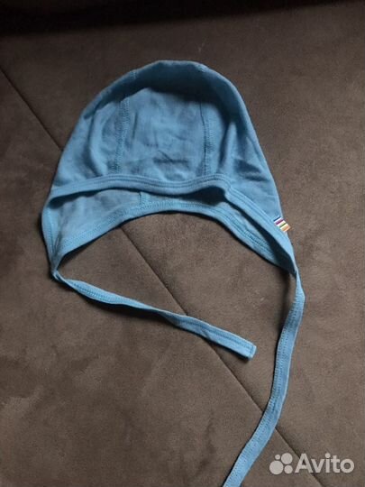 Шапка детская чепчик 9-12 мес поддева термобелье
