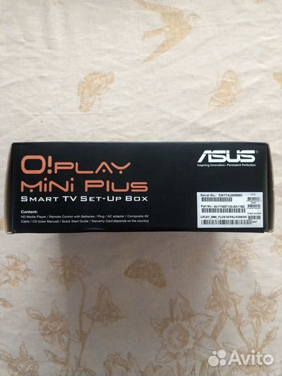 Смарт тв приставка asus SMART TV set-top box