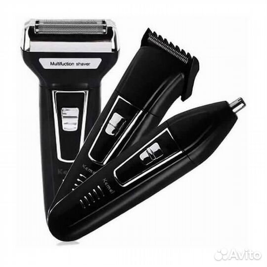Бритва-триммер 3 в 1 Kemei KM-6559